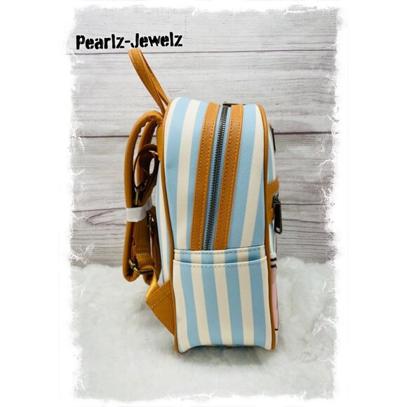 fendi backpack - mini Fendi Monster Eyes Mini Backpack Shearling Lambskin Calfskin Black Yellow